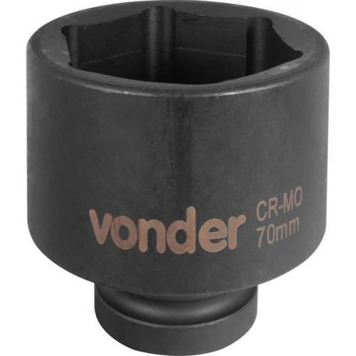 Soquete sextavado de impacto 70 mm encaixe 1