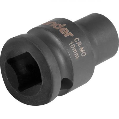 Soquete sextavado de impacto 10 mm encaixe 1/2