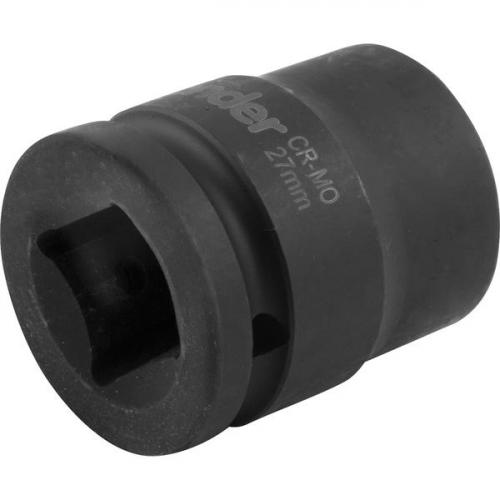 Soquete sextavado de impacto 27 mm encaixe 3/4