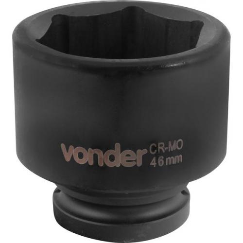 Soquete sextavado de impacto 46 mm encaixe 3/4