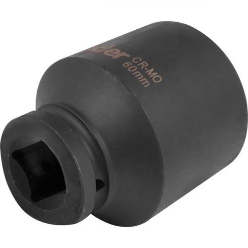 Soquete sextavado de impacto longo 60 mm encaixe 1