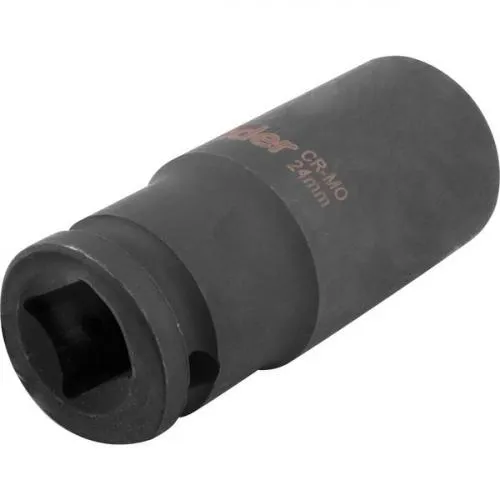 Soquete sextavado de impacto longo 24 mm encaixe 1/2
