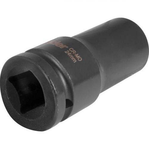 Soquete sextavado de impacto longo 24 mm encaixe 3/4
