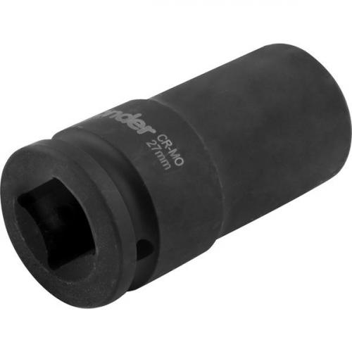 Soquete sextavado de impacto longo 27 mm encaixe 3/4