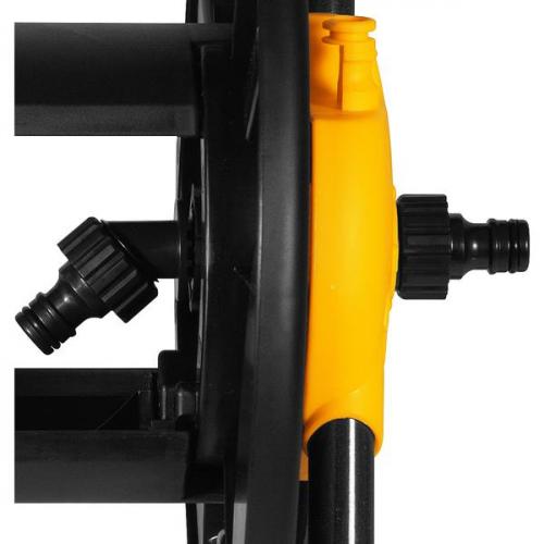 Suporte para mangueira com rodas sem mangueira   Suporte para mangueira com rodas sem mangueira