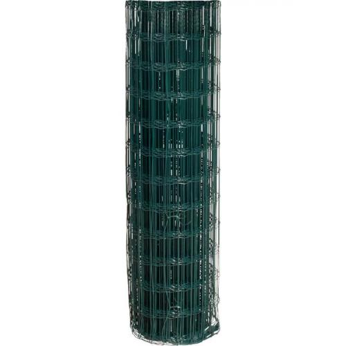 Tela alambrado verde malha 10 x 5 cm fio 2,5 mm com 1,0 x 25 m Tela alambrado verde malha 10 x 5 cm fio 2,5 mm com 1,0 x 25 m