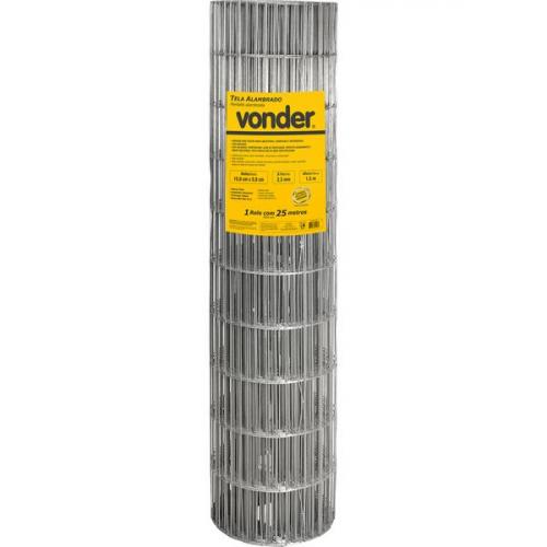 Tela alambrado malha 15 x 5 cm fio 2,3 mm com 1,5 x 25 m    Tela alambrado malha 15 x 5 cm fio 2,3 mm com 1,5 x 25 m