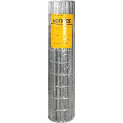 Tela alambrado malha 15 x 5 cm fio 2,3 mm com 1,5 x 25 m   