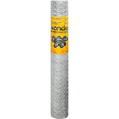 Tela metálica hexagonal para galinheiro malha 2