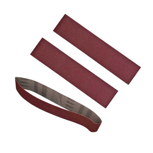 Jogo de cinta de lixa para madeira 920 x 100 mm com 3 pe�as gr�o 80 - LAC-46