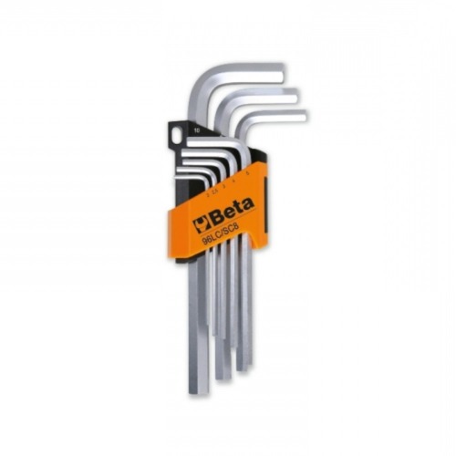 Jogo de chave allen longa 2 a 10 mm com 8 pe�as - 96LC/SC8