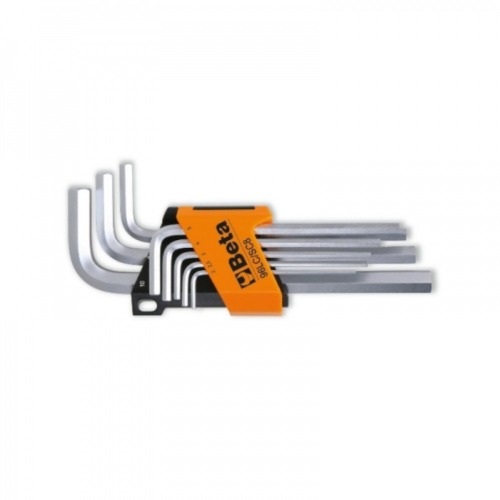 Jogo de chave allen longa 2 a 10 mm com 8 pe�as - 96LC/SC8