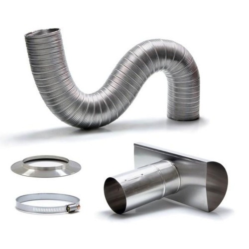 Kit de instalação para aquecedor a gás com duto 150x060 mm Kit de instalação para aquecedor a gás com duto 150x060 mm