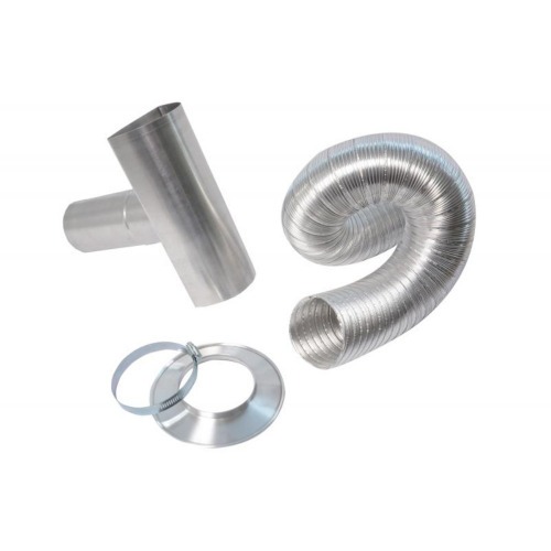 Kit de instalação para aquecedor a gás com duto 150x060 mm Kit de instalação para aquecedor a gás com duto 150x060 mm