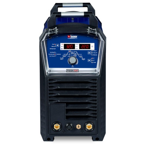 Inversora de solda 320A para eletrodo e Tig DC monofásica/trifásica 220V - TIGON320P  220V Inversora de solda 320A para eletrodo e Tig DC monofásica/trifásica 220V - TIGON320P  220V