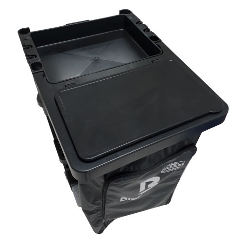 Carro funcional com bolsa 90L América Black - CFBLACKT Carro funcional com bolsa 90L América Black - CFBLACKT