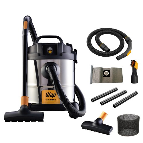 Aspirador de pó e liquido 1400 watts 12 L - GTW INOX 12  110V Aspirador de pó e liquido 1400 watts 12 L - GTW INOX 12  110V