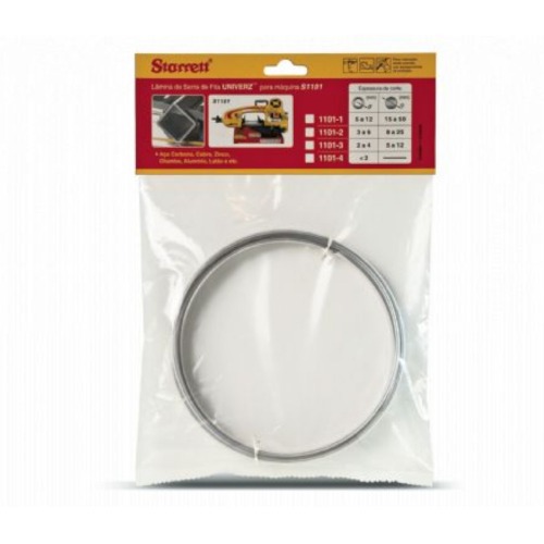 Lâmina para serra de fita S1130 1,44 M 10 dentes - K1130-1 Lâmina para serra de fita S1130 1,44 M 10 dentes - K1130-1