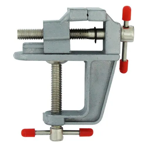 Torno de bancada fixo tipo mini 35 mm - T-645 - 7897186077666