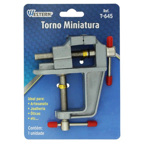 Torno de bancada fixo tipo mini 35 mm - T-645 Torno de bancada fixo tipo mini 35 mm - T-645