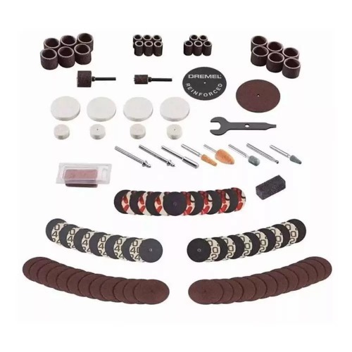 Kit de acessrios para micro retfica com 110 peas - 709 