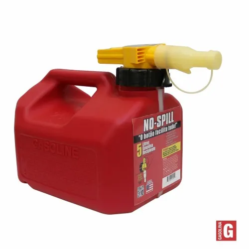 Galão para transferência de gasolina 5L- NO-SPILL
