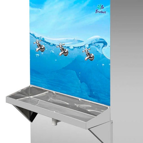 Bebedouro industrial de coluna 100 litros em ao inox - B100  110V