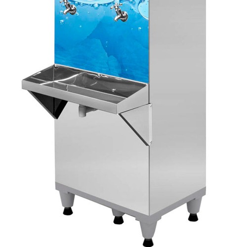 Bebedouro industrial de coluna 50 litros em ao inox - B50  220V