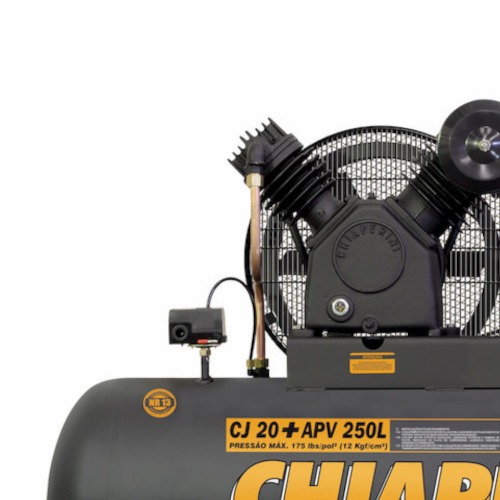 Compressor Ar 20 Pés 250L Trifásico | Dutra Máquinas