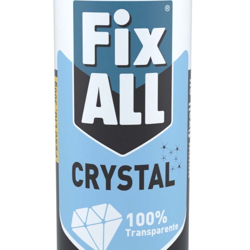 Selante para constru��o civil em poliuretano 290 ml - Fix all cristal