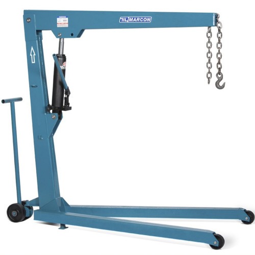 Guincho hidr�ulico 1 tonelada rodas de ferro - MGH-1T