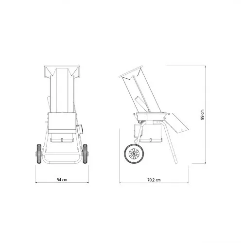 Triturador de resíduos orgânicos 2 hp bivolt -TRO25