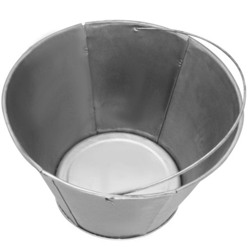 Balde de aço para concreto 10 litros  Balde de aço para concreto 10 litros