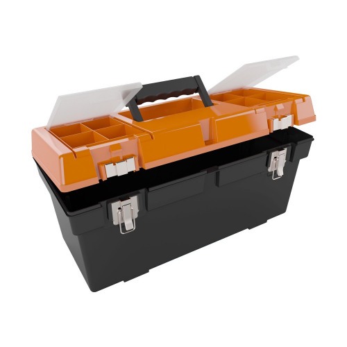 Caixa plástica para ferramentas 19,5 Caixa plástica para ferramentas 19,5