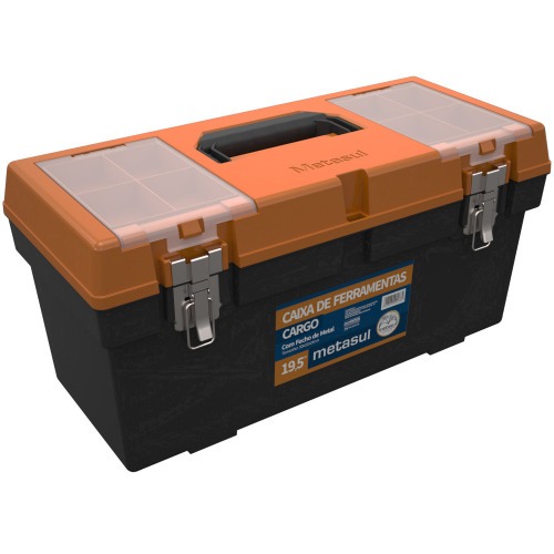 Caixa plástica para ferramentas 19,5 Caixa plástica para ferramentas 19,5