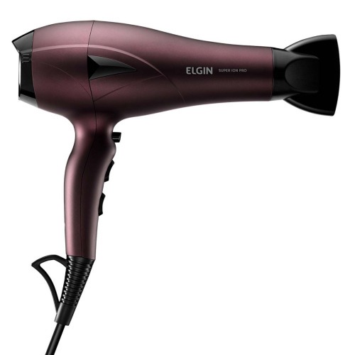 Secador de cabelo 2000 Watts com difusor Super Ion Pro 110V Elgin