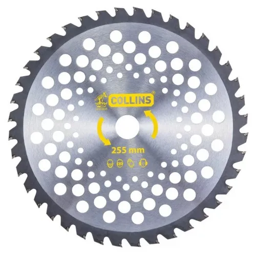 Lâmina para roçadeira com 40 dentes 255 x 20 mm