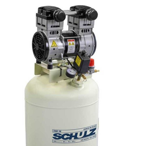 Compressor de ar odontolgico 10 ps 62,6 litros 2 hp - CSD 10/60  220V