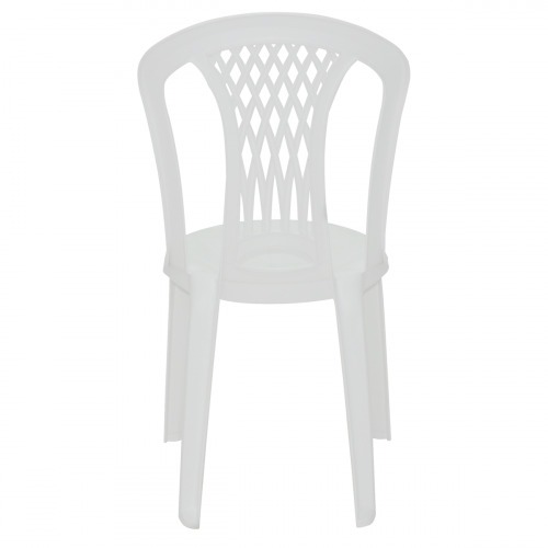 Cadeira plástica sem braços branca - Laguna Cadeira plástica sem braços branca - Laguna