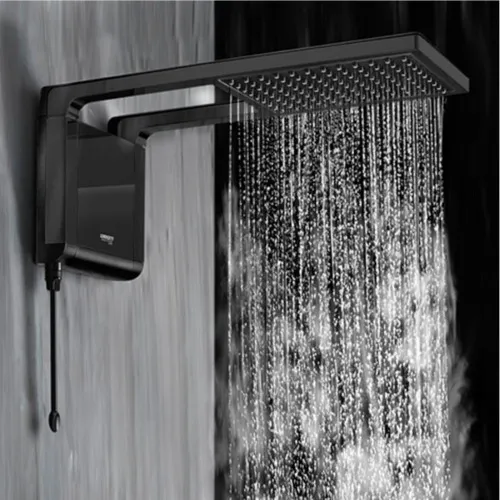Chuveiro eletrônico 6800 watts 220V Preto - Acqua Storm Ultra