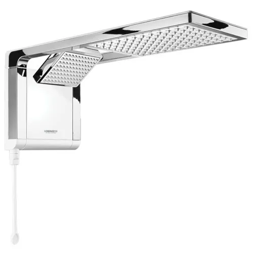Chuveiro eletrônico 7800 watts 220V branco cromado - Acqua Duo Ultra