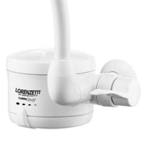 Torneira elétrica de parede bica móvel 5500 Watts - Loren Easy  220V