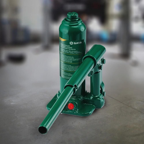 Macaco hidráulico tipo garrafa capacidade de 2 toneladas - 97801A Macaco hidráulico tipo garrafa capacidade de 2 toneladas - 97801A