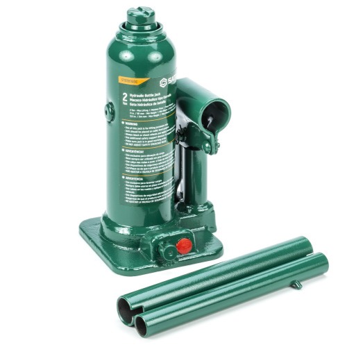 Macaco hidráulico tipo garrafa capacidade de 10 toneladas - ST97805ASC Macaco hidráulico tipo garrafa capacidade de 10 toneladas - ST97805ASC