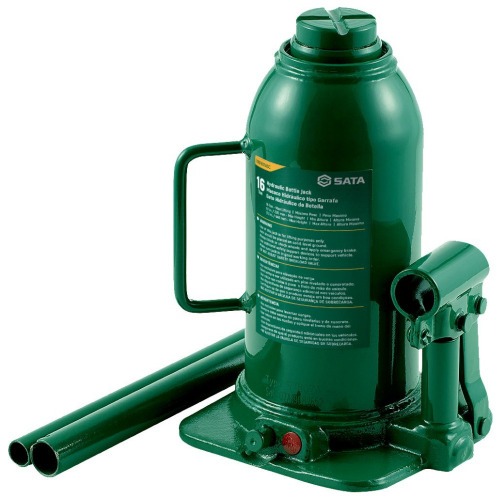 Macaco hidrulico tipo garrafa capacidade de 16 toneladas - ST97807ASC