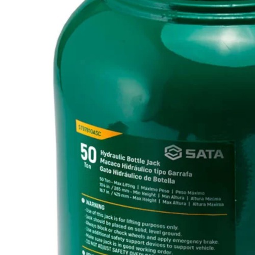 Macaco hidráulico tipo garrafa capacidade de 50 toneladas - ST97810ASC Macaco hidráulico tipo garrafa capacidade de 50 toneladas - ST97810ASC