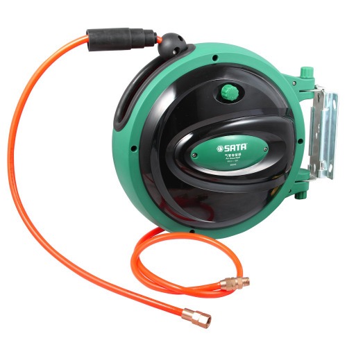 Carretel retrátil com mangueira pneumática 10 metros - ST98001SC Carretel retrátil com mangueira pneumática 10 metros - ST98001SC