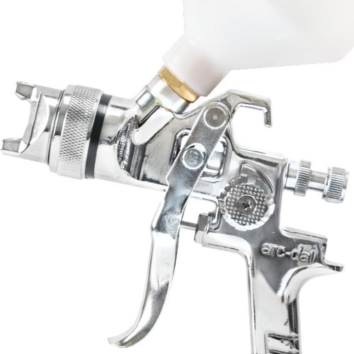 Pistola de pintura HVLP tipo gravidade bico 1,4/1,7 mm + 6 acessórios - ARC-H-827A Pistola de pintura HVLP tipo gravidade bico 1,4/1,7 mm + 6 acessórios - ARC-H-827A