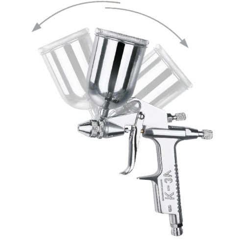 Pistola de pintura tipo aerógrafo com bico de 0,5 mm - ARC-K3A Pistola de pintura tipo aerógrafo com bico de 0,5 mm - ARC-K3A
