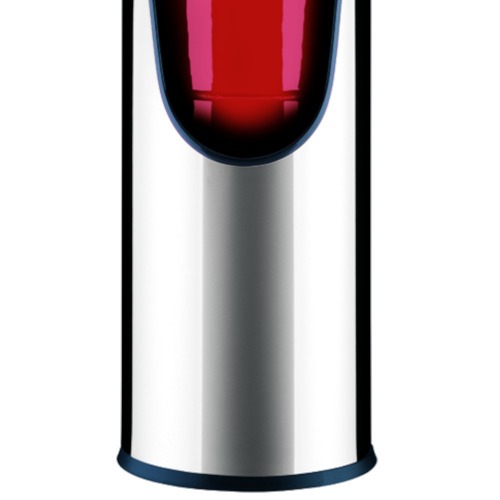 Porta extintor em a�o inox 17 x 40,5 cm - Decorline